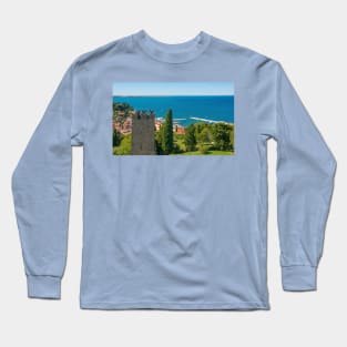 Piran City Walls, Slovenia Long Sleeve T-Shirt